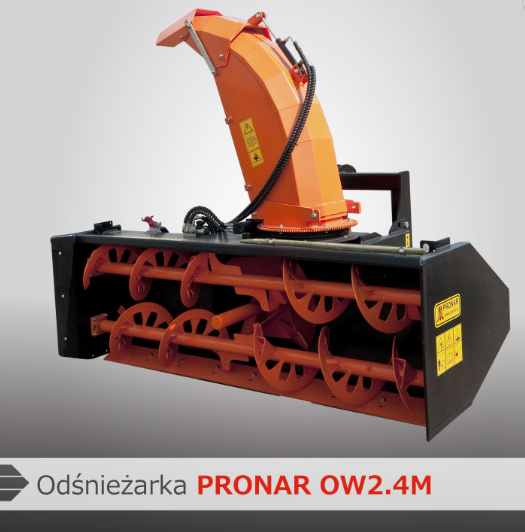 Odśnieżarka Wirnikowa PRONAR OW2.4