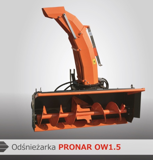 Odśnieżarka Wirnikowa PRONAR OW1.5