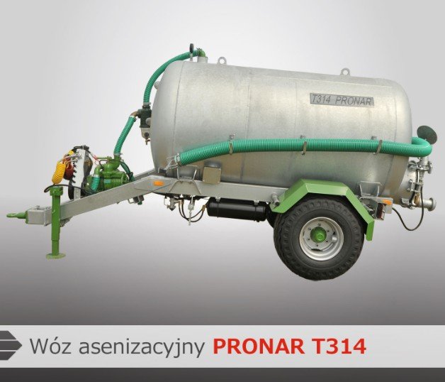 Wozy asenizacyjne PRONAR T314 T315 T316