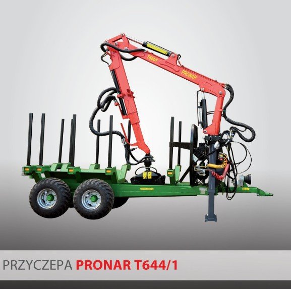 Przyczepa leśna PRONAR T644/1